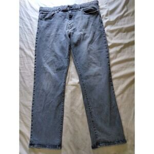 Gap Mens Relaxed Jeans Size 40x32 Light Wash  Cotton Denim